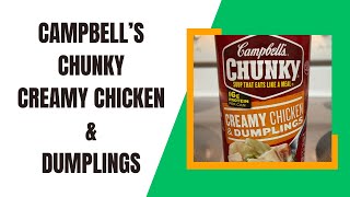 Campbells Chunky Creamy Chicken amp Dumplings [upl. by Dera]