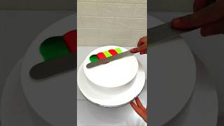 1kg Pista Flavour Cake Design Multi Colour Beautiful Cake cakedesign youtube shorts food art [upl. by Anayd]