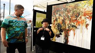 Interview with Diane Dean The President of The Art League of Henderson County [upl. by Siuol]