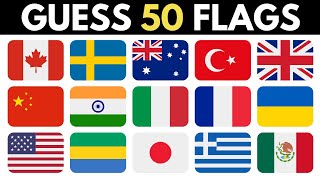 Can You Guess The Country Just By Its Flag Test Your Knowledge With This 5050 Challenge 🏳️💯 [upl. by Seuqramed]