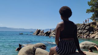 We On Secret Cove Beach in Lake Tahoe [upl. by Radcliffe]