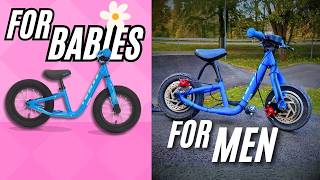 I turned a toddlers bike into an INSANE Electric Mini Bike [upl. by Battista]