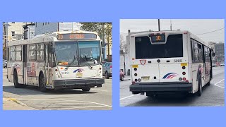 NJ Transit 10 BAYONNE JFK BLVD VIA PAMRAPO AVENUE NABI 41615 5289 [upl. by Ludeman]