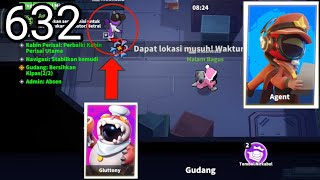 KETAHUAN  Super Sus  Role  Agent Indonesian gameplay 632 [upl. by Eimar]