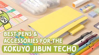 Best Pens amp Accessories for the Kokuyo Jibun Techo [upl. by Pippas482]