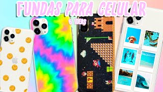 HAZ LAS MEJORES FUNDAS PARA TU CELULAR ❤️ 6 IDEAS AESTHETIC  Tutoriales Belen [upl. by Eugnimod]