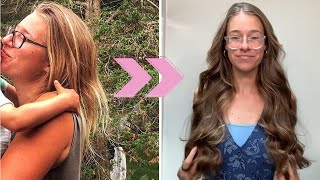 How to grew my hair out naturally thindamaged to longthick [upl. by Manvell]