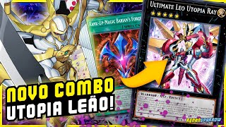 9 VITÓRIAS EM 10 DUELOS UTOPIA LEÃO TÁ DE VOLTA  YuGiOh Duel Links 1870 [upl. by Reace]