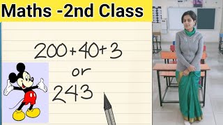 2nd Class Maths  Expanded Form [upl. by Nnazil89]