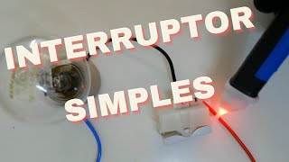 COMO LIGAR INTERRUPTOR SIMPLES DA MANEIRA MAIS FÁCIL  CURSO eletricidade iniciantes [upl. by Jumbala]