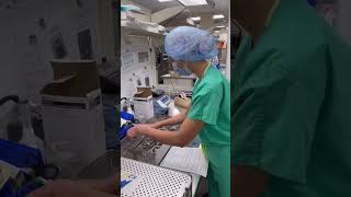 Day in the Life of a SurgicalTech  surgeryinstruments shorts [upl. by Ellenet712]