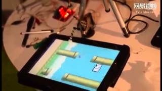 Flappy Bird Bot  A Robot that Plays Flappy Bird [upl. by Fishback]