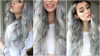 How to Dark GreySilver amp Black Roots  Evelina Forsell [upl. by Downs]