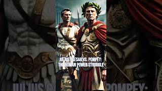 Julius Caesar vs Pompey The Roman Power Struggle [upl. by Kipton]