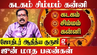 அள்ளிக் கொடுக்குமா ஜூன் மாதம்   Astrologer Aditya Guruji  June Month Palangal  Rasipalan 2024 [upl. by Etnaihc]