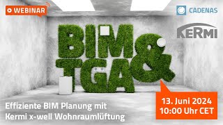 Effiziente BIM Planung mit Kermi xwell Wohnraumlüftung [upl. by Lebasi]