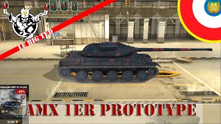 WoT Blitz gameplay FR AMX 30 1er Prototype  Revue et Master Ace [upl. by Nylitak401]