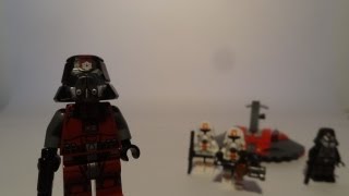 LEGO Star Wars Republic Trooper vs Sith Trooper Review 75001 [upl. by Auqenaj]