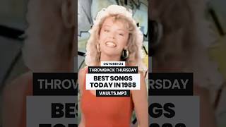 BEST SONGS TODAY IN 1988 ✨THROWBACK THURSDAY music 80s throwbacksongs [upl. by Uase]