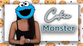 🍪A Fit Cookie Monster Akcióban💪 Cookie Dough 🍪 Zizzys Fit Kitchen [upl. by Alad]