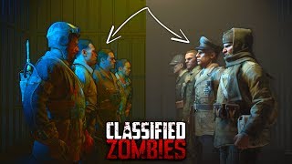 BLACK OPS 4 ZOMBIES CLASSIFIED ENDING CUTSCENE COMPARISON RAW FOOTAGE V CARTOON [upl. by Ellehcit626]