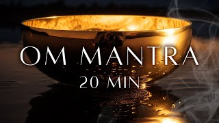 20 MIN Powerful OM MANTRA Meditation amp Healing Tibetan Singing Bowls – Zen Sound Therapy [upl. by Atiuqal]