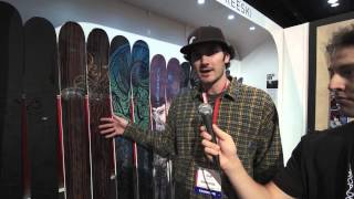 Nordica introduces the El Capo ski SIA Snow Show 2013 [upl. by Graehme402]