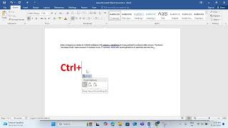 How to MS word Fonts Size Increase and Decrease Keyboard shortcut key msword fontssize ytstudio [upl. by Calva]