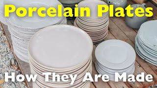 How Are Porcelain Plates Made  Unveiling the History of Plate Making From Clay to Porcelain 11 [upl. by Devaney734]