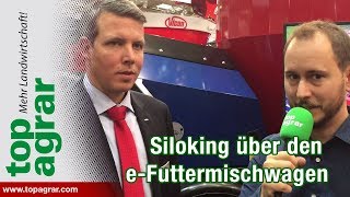 SilokingVertriebsleiter über den elektrischen Futtermischwagen e0 eTruck 1408 [upl. by Irt]