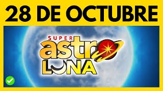 Resultado de ASTRO LUNA hoy sabado 28 de OCTUBRE del 2023 💫✅💰 [upl. by Clare]