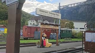 Switzerland Train Ride Interlaken West to Kleine Scheidegg via IOst amp Wengen 4K UHD [upl. by Nomma69]