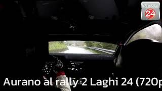 Il camercar di Margaroli  Natoli ad Aurano al rally 2 Laghi 24 720p [upl. by Idieh934]