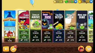 Angry birds classic Mighty eagle tutorial gameplay [upl. by Micaela]