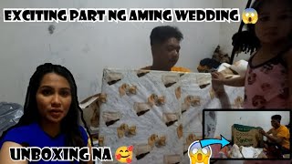 NAGBUKAS NA KAMI NG MGA GIFT NAMIN SA WEDDING 🎁  MAY 32INCH SMART TV PA NA NAGBIGAY 😱🙏 [upl. by Armbrecht]