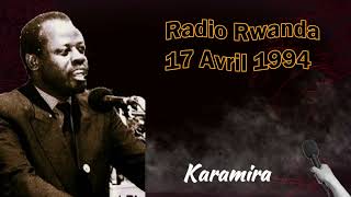 Documents archives  Rwanda avril 1994  Audio 4  Karamira Frodward [upl. by Andreana874]