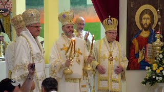 Melchite Church celebrates their new bishop [upl. by Eelymmij236]