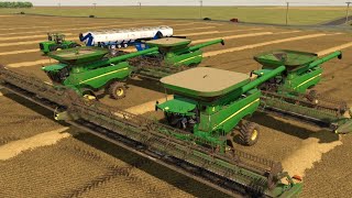 Building a 42 MILLION DOLLAR MEGA Farm 1  Farming Simulator 22 Timelapse  FS 22 Timelapse [upl. by Yllitnahc]