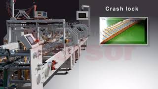 VERSOR Engineering  Passio  Składarkosklejarka FolderGluer [upl. by Yenruogis906]