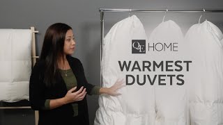 Comparing Our Warmest Duvets │QE Home [upl. by Lunseth]