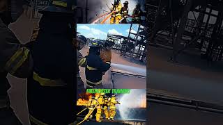 Firefighter training rescue fire firefighter rescue foryou [upl. by Adnoloy]