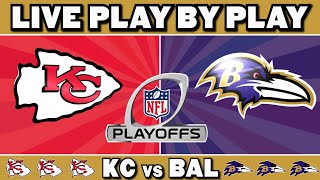 Chiefs vs Ravens Live Play by Play amp Reaction [upl. by Row681]