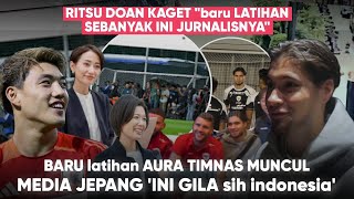 Ritsu Doan Kaget ‘Mereka Timnas yang Sangat Populer’ MEDIA Jepang Soroti Kegilaan di INDONESIA [upl. by Lebiralc]