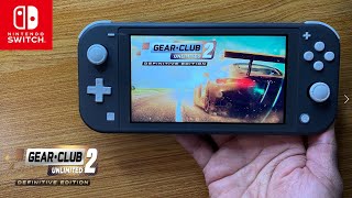 GearClub Unlimited 2  Definitive Edition Nintendo Switch Lite Gameplay [upl. by Elleinaj]