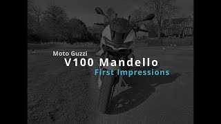 Moto Guzzi V100 Mandello First Impressions [upl. by Zenas]