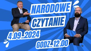 Zaproszenie na Narodowe Czytanie 2024  CDN Konin i MBP Konin [upl. by Dremann]