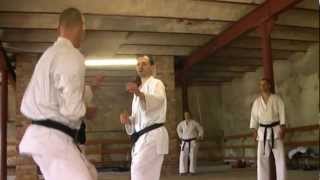 Shotokan Karate  Kumite Sparring Black Belt Exam [upl. by Erdnua]