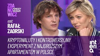 Rafał Zaorski o podziale swojego apartamentu na 20 tys udziałów  Zdanowicz pomiędzy wersami [upl. by Karilla680]