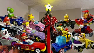 Winter Run  CUSTOM CARS  Mario Kart Hot Wheels [upl. by Kriss]