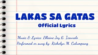 Lakas sa Gatas Jingle Official Lyrics [upl. by Lucky299]